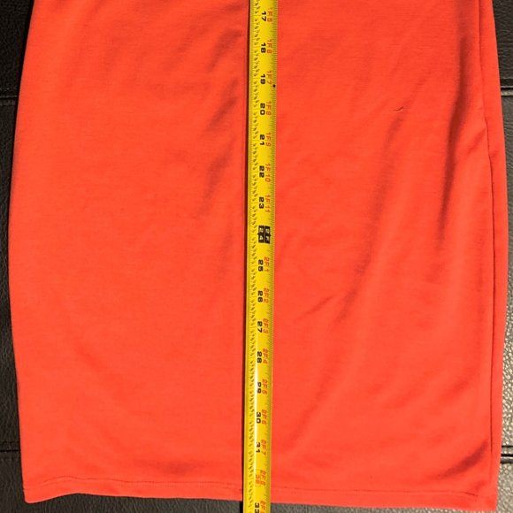 Alloy Apparel Salmon Body Con Mini/Midi Dress - Picture 10 of 16